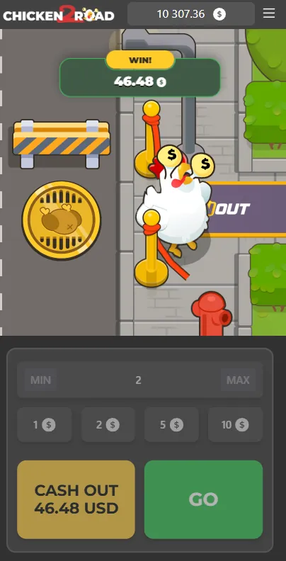 Chicken Road Juego screenshot 2