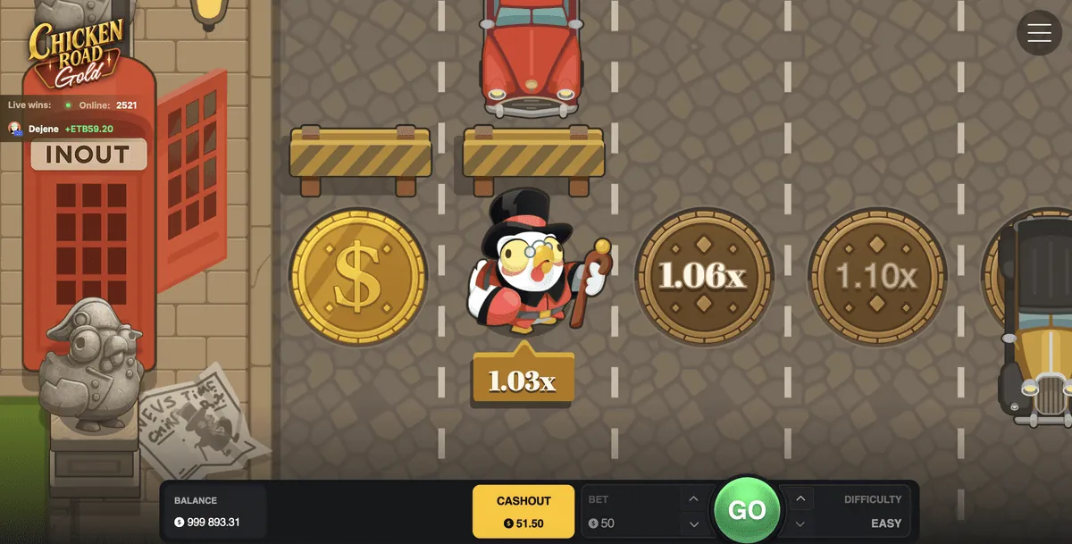 Chicken Road Juego screenshot 7