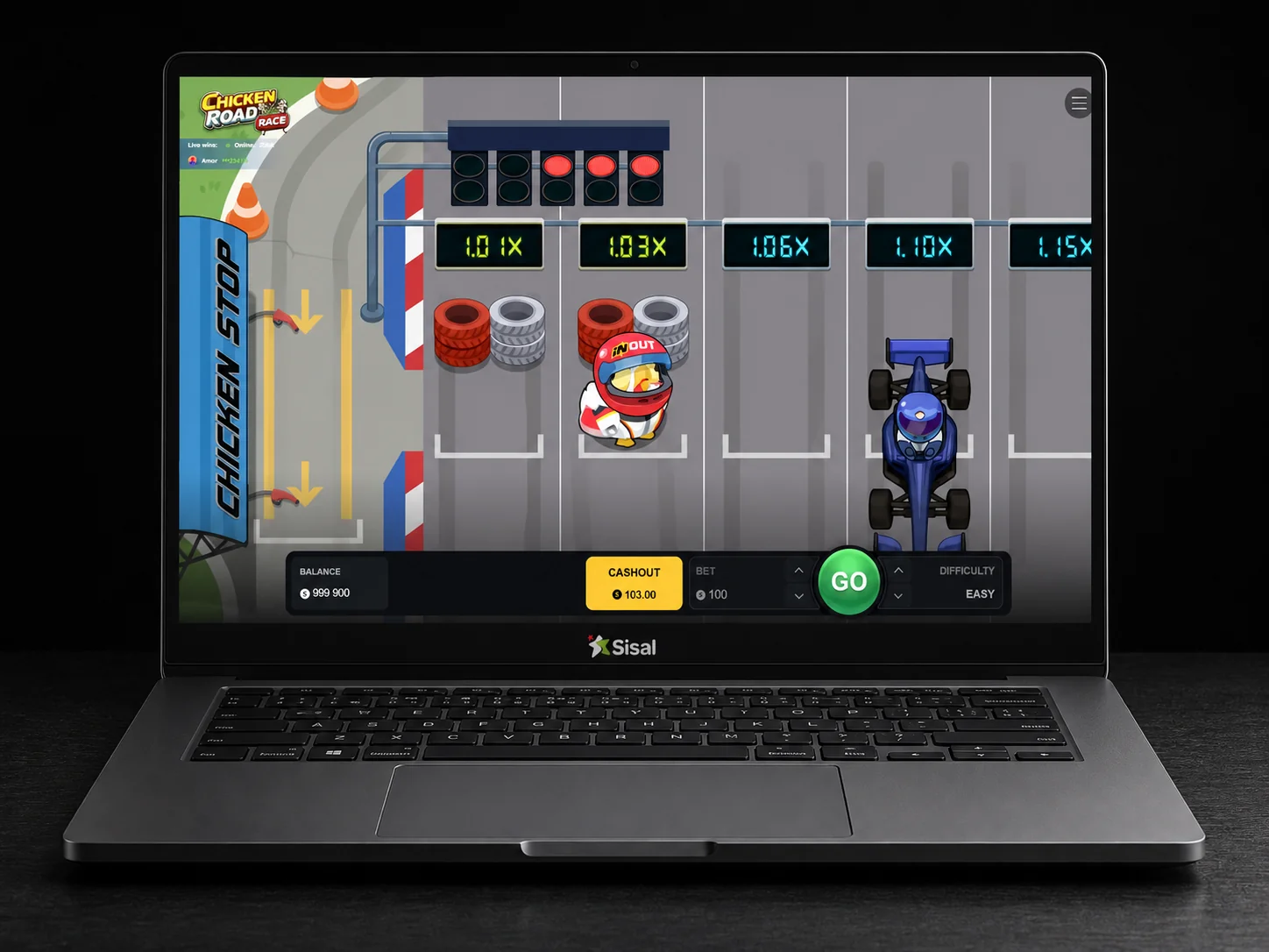 Chicken Road Gioco nella lobby di Snai